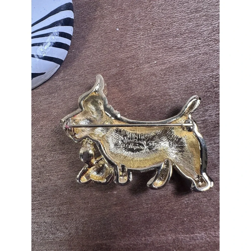 Vintage & Modern  Costume Jewelry Brooches NAPIER KC‎ Scottie Dog Turtle